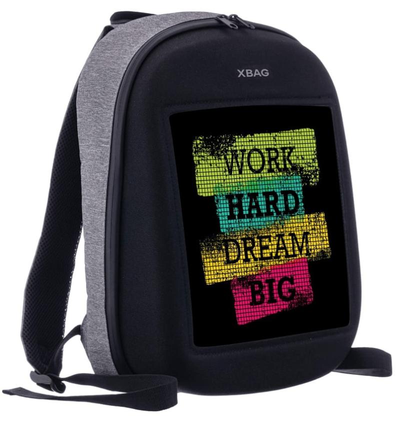 Backpack with led display hotsell