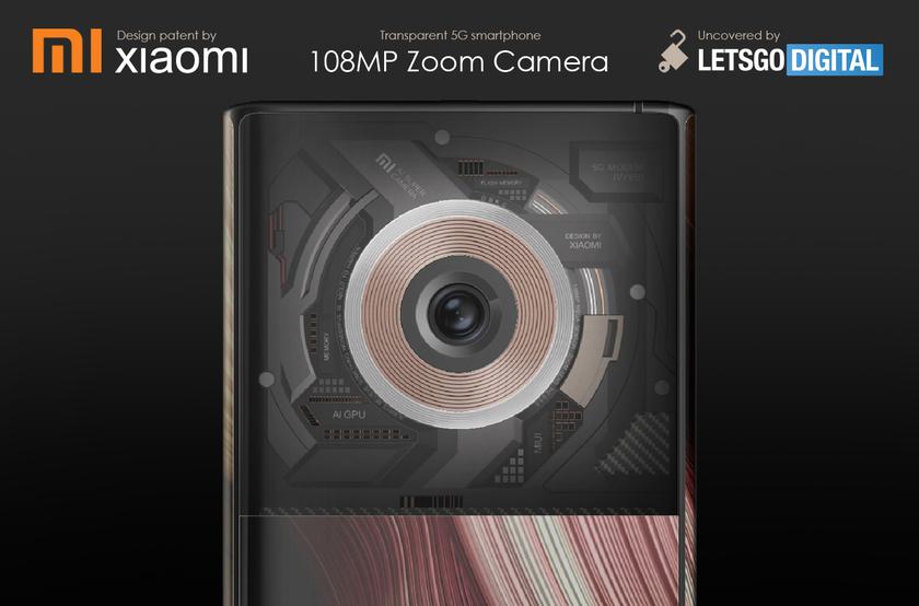 Xiaomi запатентовала необычный смартфон с опоясывающим дисплеем и огромной камерой