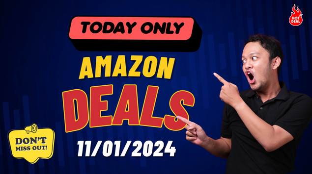 Today's Hot Amazon Deals – 11/01/2024