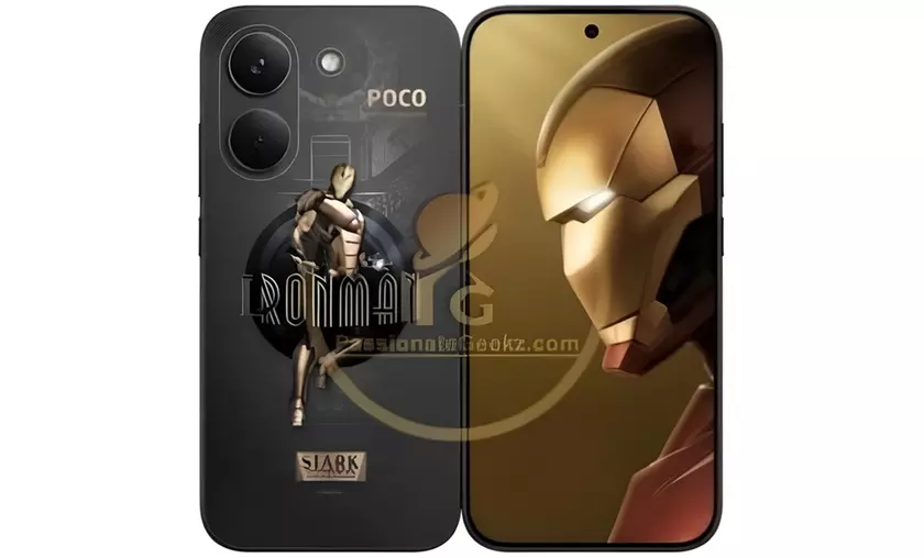 Poco X8 Pro Iron Man Edition