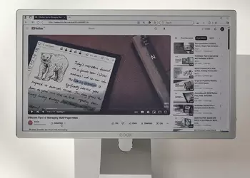 Boox представила Mira Pro Color — первый монитор с цветным E-Ink-экраном