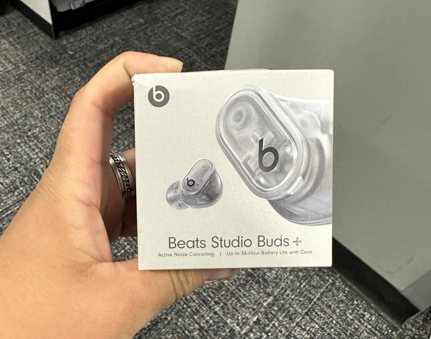 Beats Studio Buds+ заметили в Best Buy: прозрачный дизайн, улучшенный ANC и автономность до 36 часов