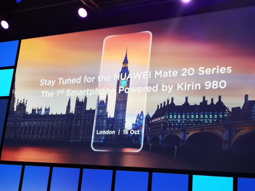 Huawei объявила дату анонса Mate 20 и Mate 20 Pro — 16 октября