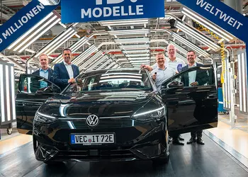 Volkswagen выпустил полуторамиллионный электромобиль семейства ID.