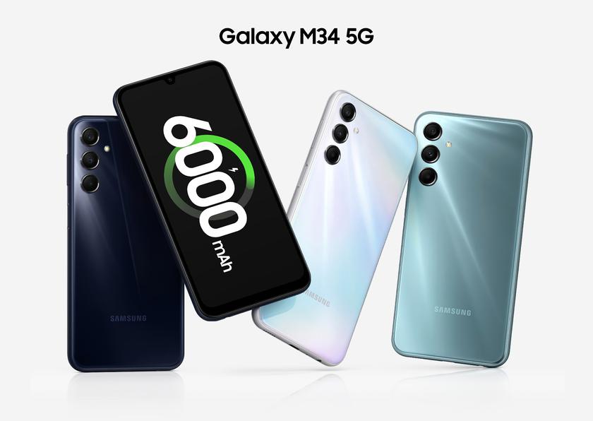 Не только Galaxy F34: Samsung Galaxy M34 5G также начал получать One UI 6 на основе Android 14