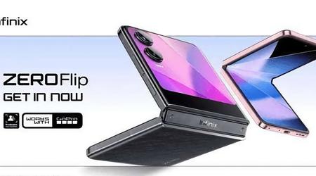 Infinix Zero Flip with large external screen and MediaTek Dimensity 8020 chip appeared on press renders