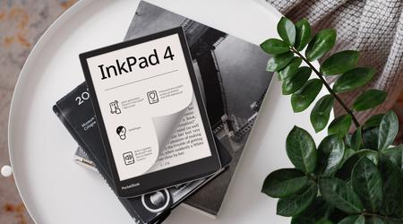PocketBook InkPad 4: 7.8-дюймова електронна книга з динаміком, Bluetooth і захистом IPX8