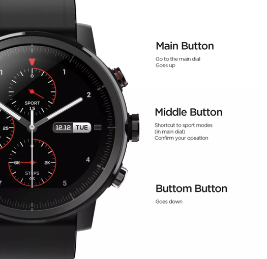 Demostrar dividir sugerir Original Amazfit Stratos smartwatch sells for $78 on AliExpress |  gagadget.com