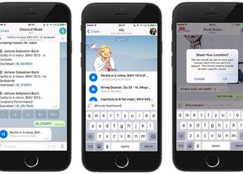 Telegram обновил бот-платформу и мобильный клиент