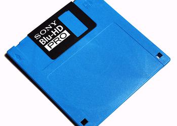 Sony Blu-HD PRO: новый формат хранения данных, совместимый с 3.5-дюймовыми дискетами 
