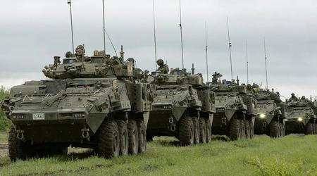 Kanada schickt der Ukraine eine neue Charge gepanzerter Mannschaftstransportwagen LAV II ACSV Super Bison 