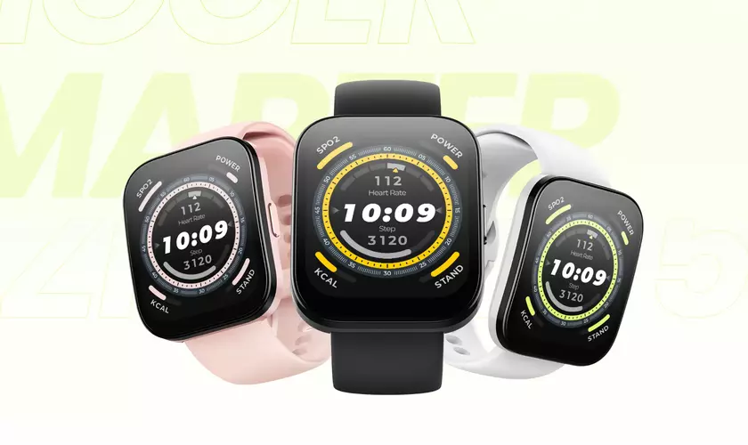 Amazfit Bip 5: 1.91-дюймовый дисплей, датчик BioTracker и автономность до 10 дней за $89