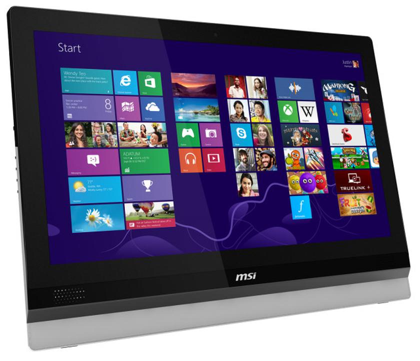 Тонкий моноблок MSI Adora24 с дискретной графикой NVIDIA GeForce GT ...