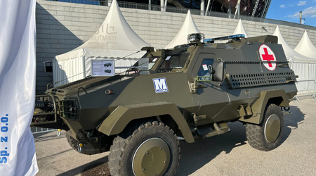Polish company presents Oncilla-E medical armoured vehicle