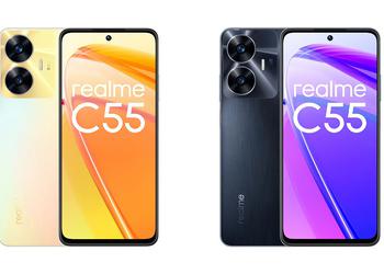 How much will a realme C55 with a 90Hz screen and MediaTek Helio G88 chip cost in Europe