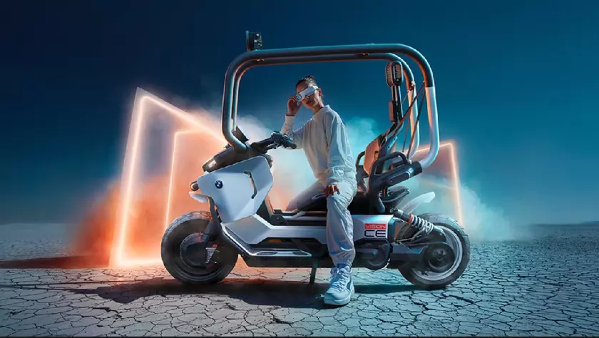 BMW Motorrad Vision CE: Будущее электрических байков