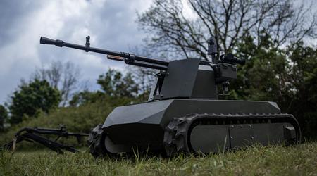 UTE MT-1: robot z wielkokalibrowym karabinem maszynowym zaprezentowany na Ukrainie