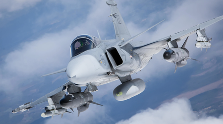 Swedish Gripen intercepts Russian reconnaissance aircraft approaching NATO border for the first time