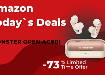 Monster Open AC601 Wireless Earbuds - Now an Incredible $110 Off!