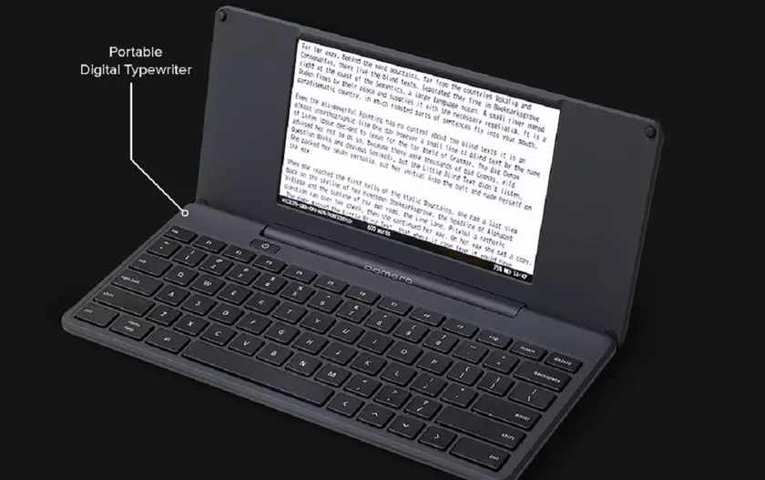 Descubre el Pomera DM250: La Evolución de la Máquina de Escritura Digital