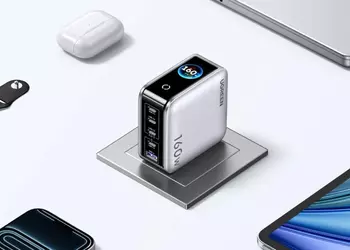 В Европе дебютировало новое зарядное устройство от Ugreen с пятью портами, суммарной мощностью 160 Вт и интересной ценой