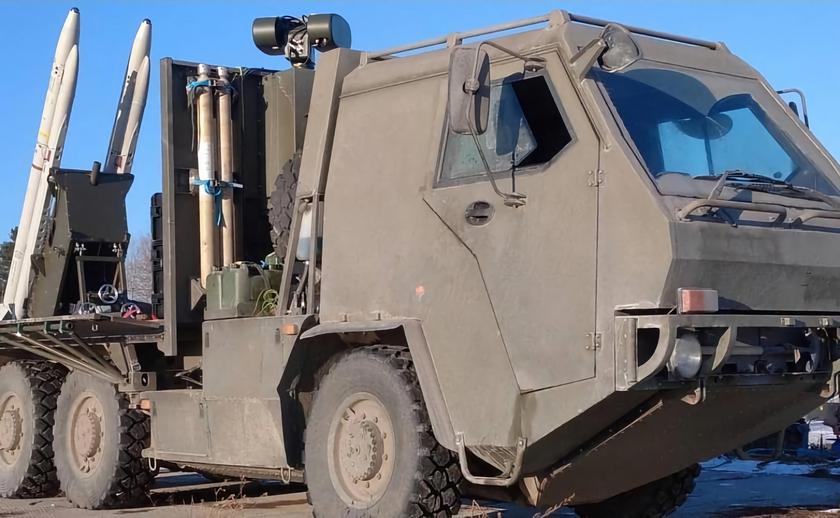 ВСУ впервые показали на видео британскую зенитную установку на базе грузовика Supacat HMT и с ракетами AIM-132 ASRAAM