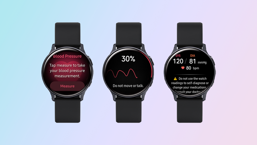 Смарт-часы Samsung Galaxy Watch Active 2 получили возможность измерять кровяное давление