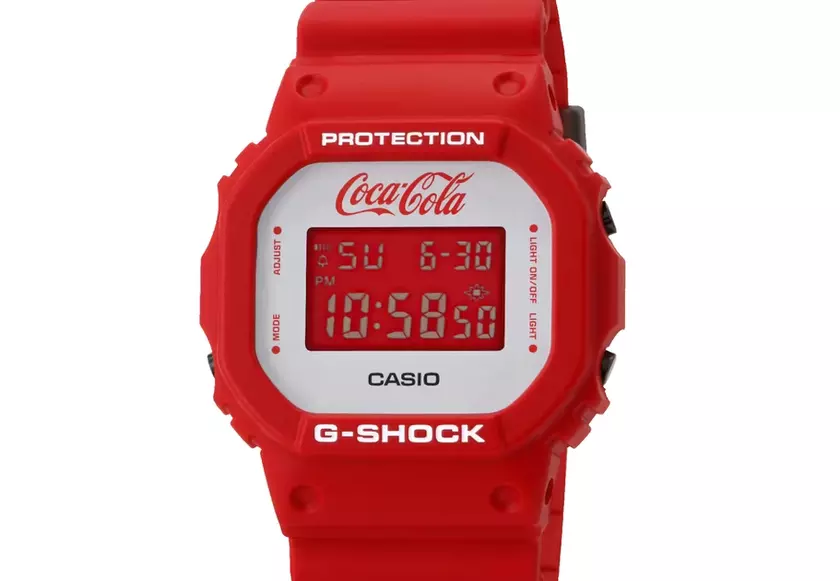 Новый Casio G-Shock в красном стиле Coca-Cola впечатляет дизайном