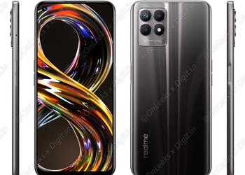 Helio G96, 120Hz screen and 50MP camera from €199 - Features and price of Realme 8i