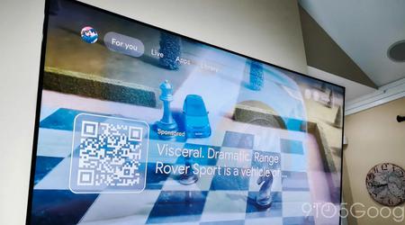 Google TV lancia la pubblicità con i codici QR