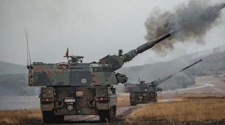 Ukrainische Artilleristen schossen 20.000 Schuss aus einer deutschen Panzerhaubitze 2000 mit einem Vorrat von 4.500 Schuss