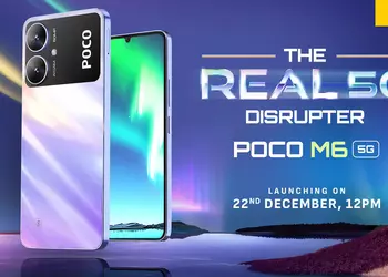 Официально: POCO M6 5G будет работать на процессоре MediaTek Dimensity 6100+