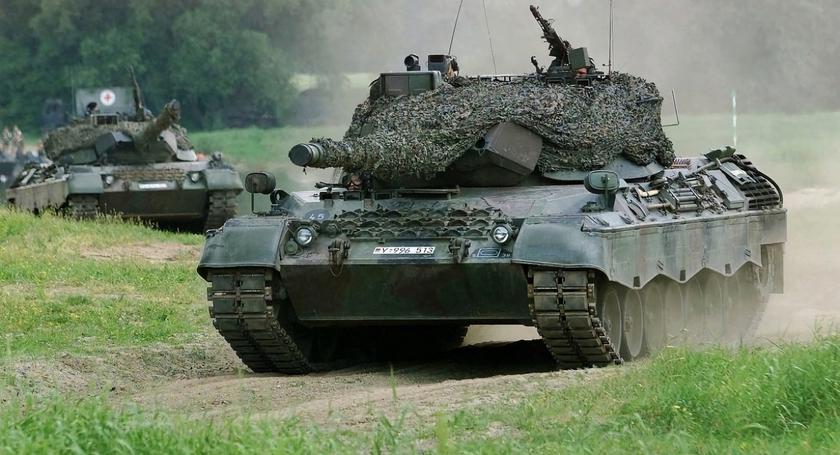 Танки Leopard 1A5DK уже прибыли в Украину