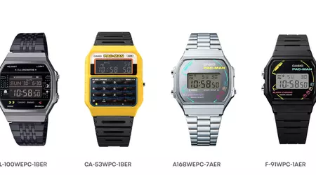 Колекція годинників Pac-Man від Casio: яскраві моделі з Bluetooth та калькулятором доступні в Європі