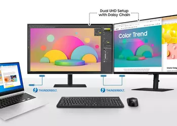Samsung introduced ViewFinity S8UT 4K UHD monitor with Thunderbolt 4 support