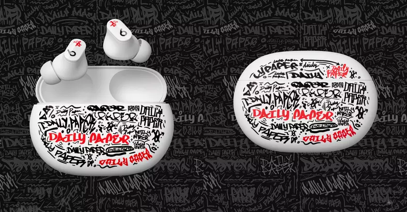 Для фанатов Daily Paper: Apple представила специальную версию Beats Studio Buds