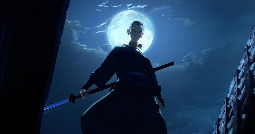 Netflix продлил популярный аниме-сериал "Blue Eye Samurai" на второй сезон