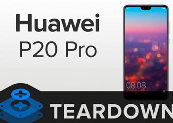 Huawei P20 Pro received 4 points out of 10 on the maintainability scale iFixit