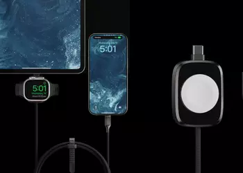 Nomad представила зарядный кабель 2-в-1: одновременно для iPhone и Apple Watch