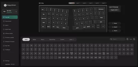 Foldable Keyboard Keychron B11 Pro: Ultra-thin Model with