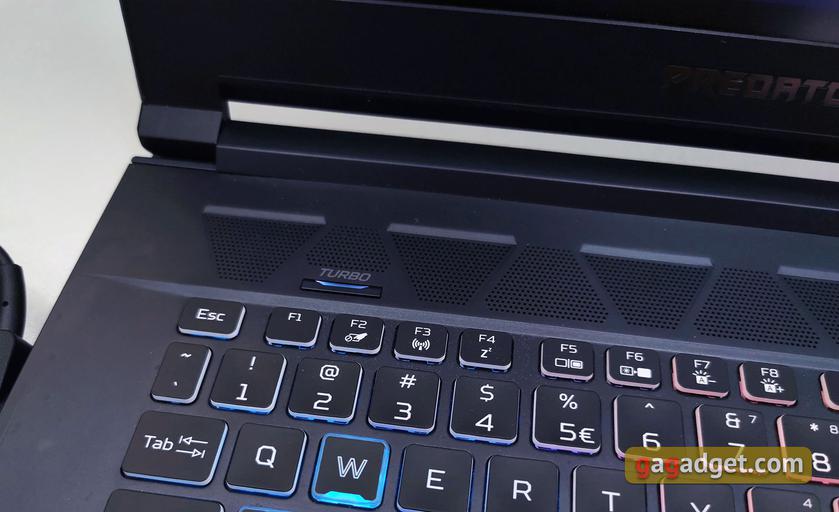 Обзор Acer Predator Triton 500: игровой ноутбук с RTX 2080 Max-Q в компактном лёгком корпусе-15