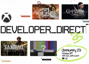 Официально: Xbox Developer Direct состоится 23 января с показам трех ожидаемых игр и одним сюрпризом