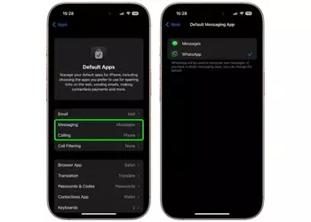 WhatsApp теперь можно выбрать как стандартное приложение для звонков и сообщений на iPhone