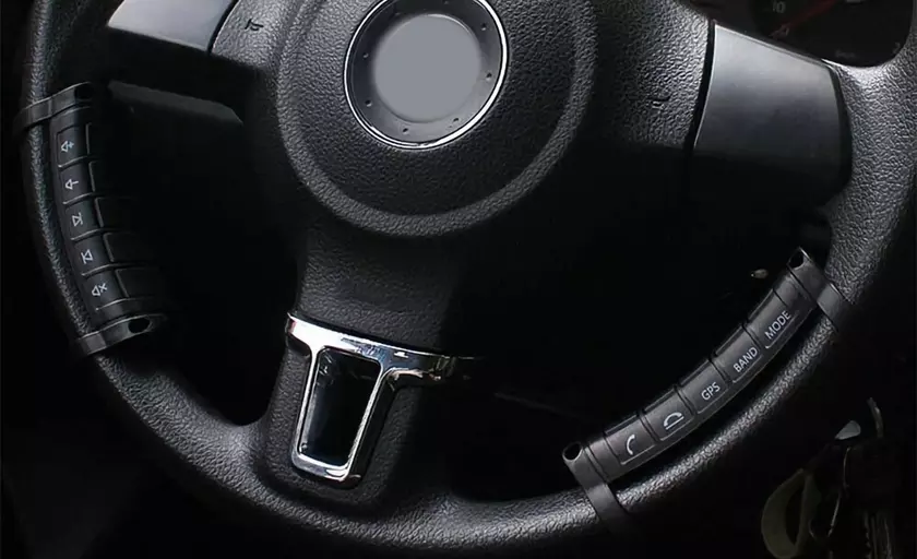 Беспроводные кнопки управления на рулевой колонке за $20