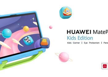 Huawei MatePad T10 Kids Edition: a tablet for children with a protective case made of food-grade rubber and a stylus for $200