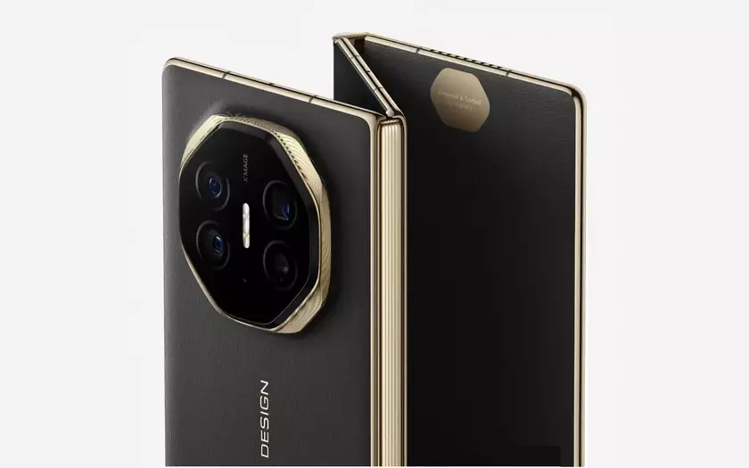 Huawei Mate XT появился на изображении в чёрном цвете