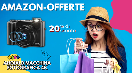 Fotocamera Digitale 4K VAHOIALD 64MP: Risparmia 24€ sulla Tua Creatività!