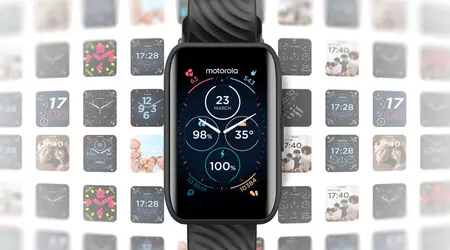 Moto Watch 40: LCD display, IP67 protection, SpO2 sensor, Moto Watch OS and up to 10 days of battery life for $65