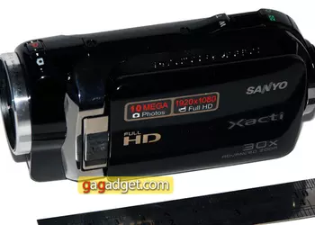 Обзор компактной FullHD-видеокамеры с 30-кратным зумом Sanyo Xacti SH1