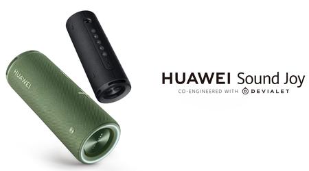 Huawei Sound Joy: wireless speaker with four speakers, IP67 protection and 40W fast charging for €149